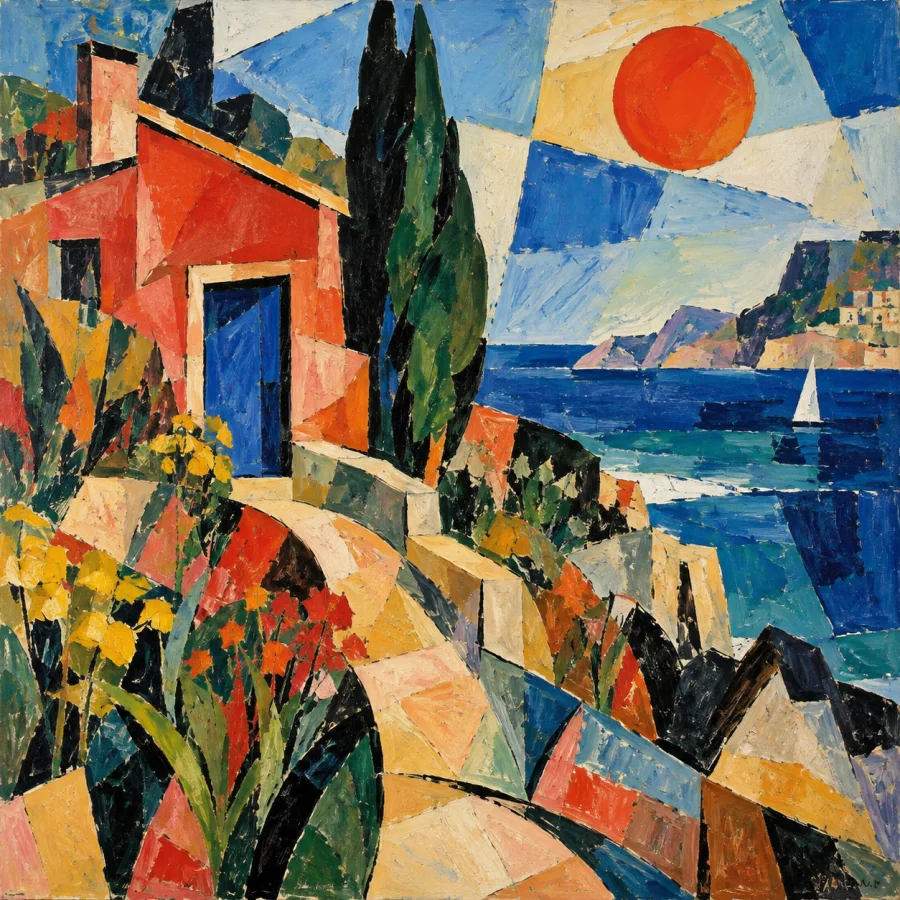 Bombay Progressive Modernism: Expressive modern forms and intense color