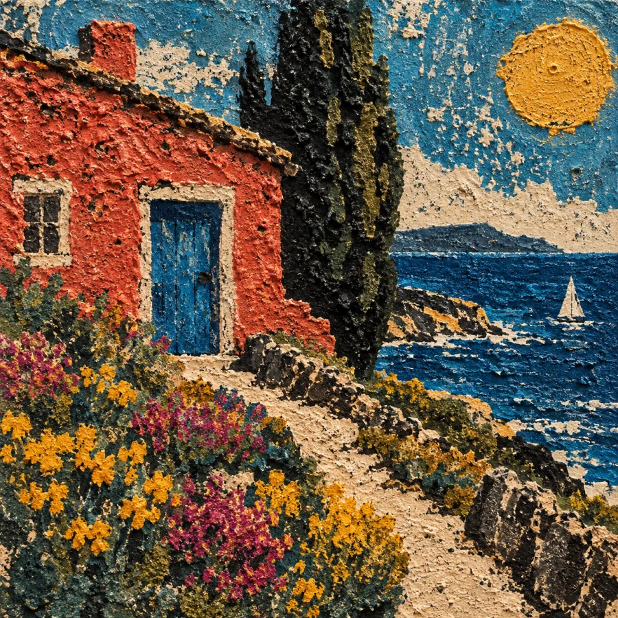 Carborundum Print: Gritty embossed color and dense darks