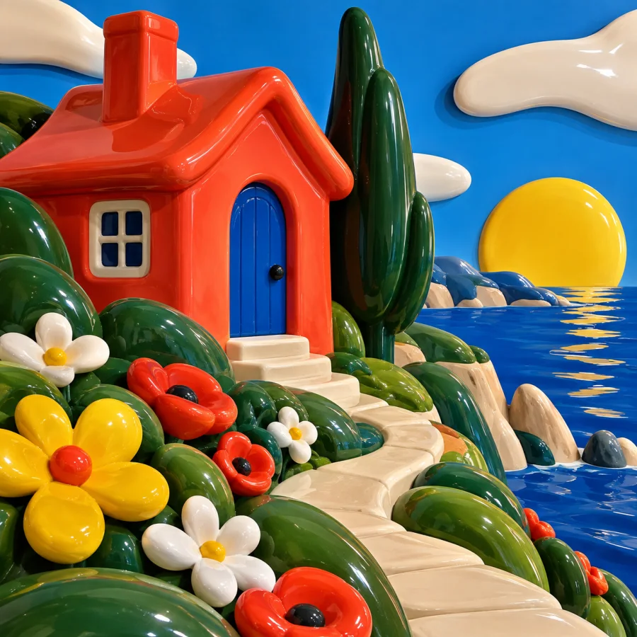 Neo-Pop Sculpture: Glossy exaggeration and seductive surfaces