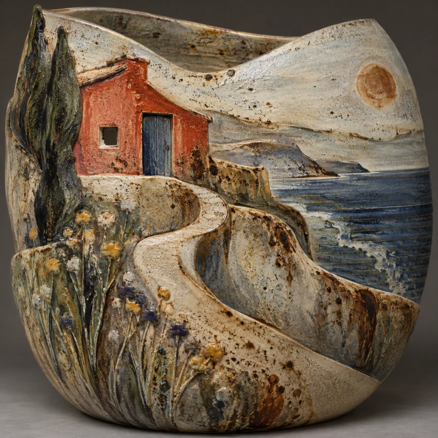 New Zealand Studio Pottery: Earthy glaze and generous hand-built form