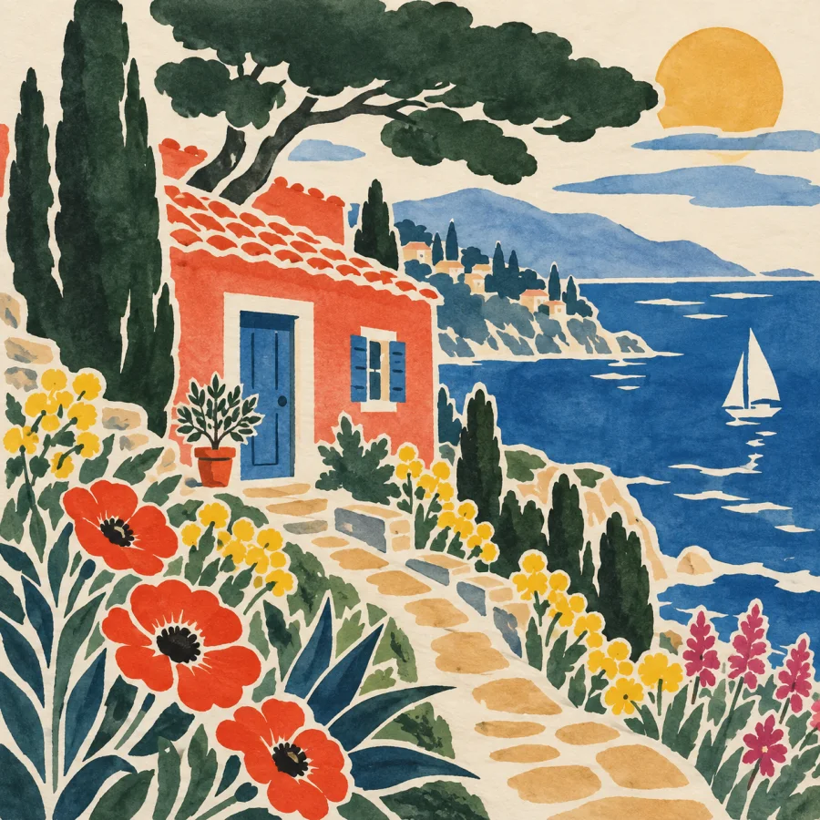 Pochoir: Brilliant hand-stenciled color