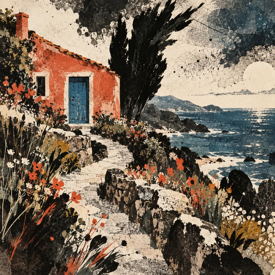 Sugar-Lift Aquatint: Fluid brush marks translated into etched tone