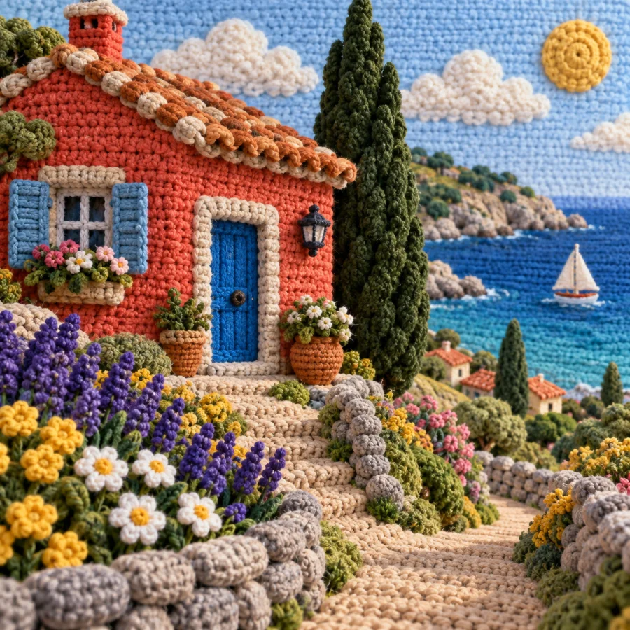 Crochet: Loops build a miniature world