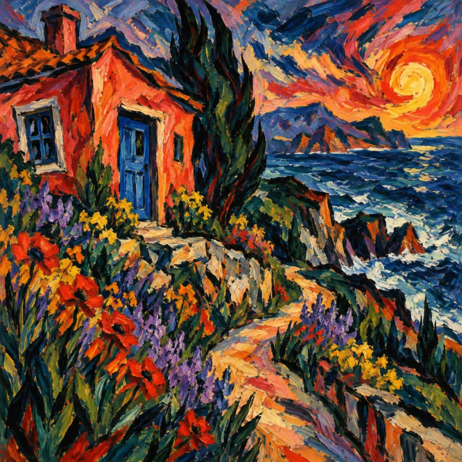 Expressionism: Feeling bends the scene