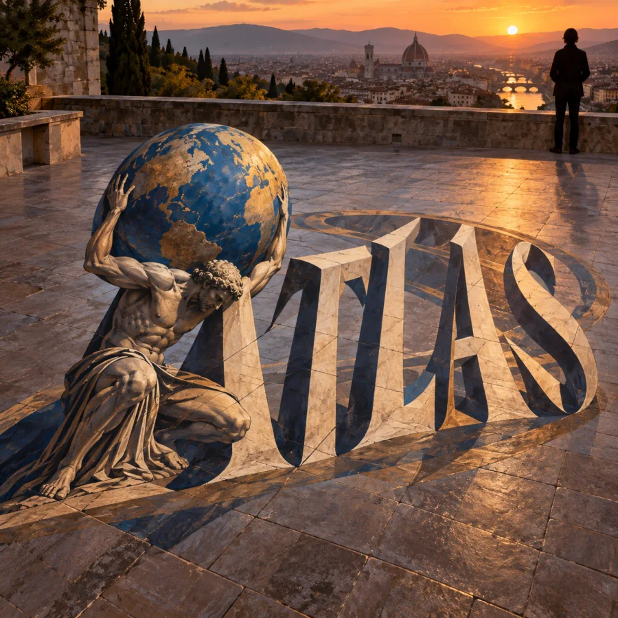 Anamorphic Lettering: Distorted painted forms that align into readable lettering from one carefully chosen viewpoint.