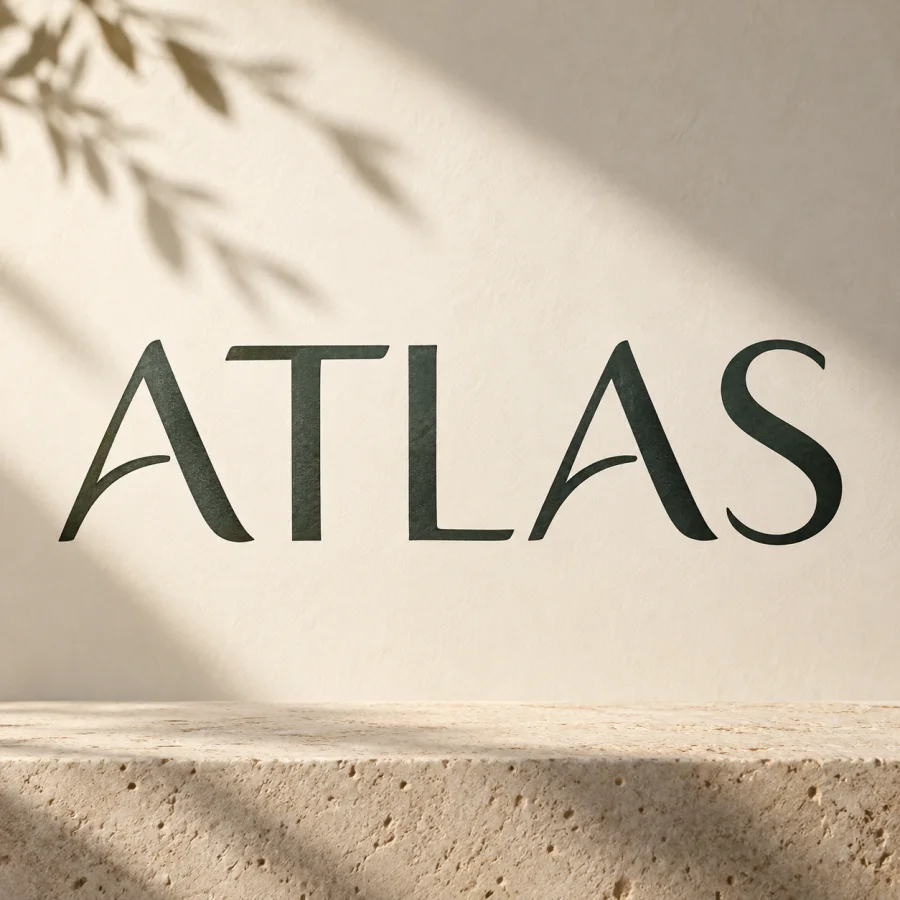 Humanist Sans Lettering: Open counters, calligraphic stroke modulation and approachable sans-serif forms arranged with generous breathing room.