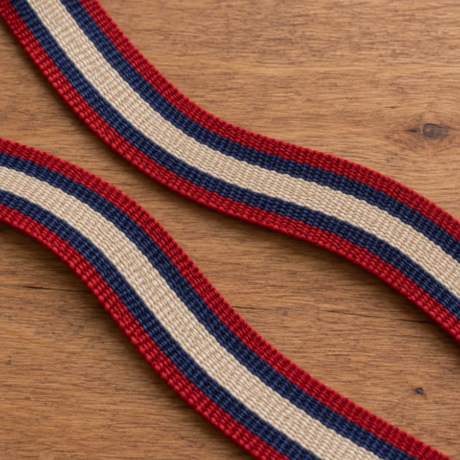 Inkle Weaving: Warp-faced narrow bands, bold longitudinal stripes and dense compact woven surfaces.