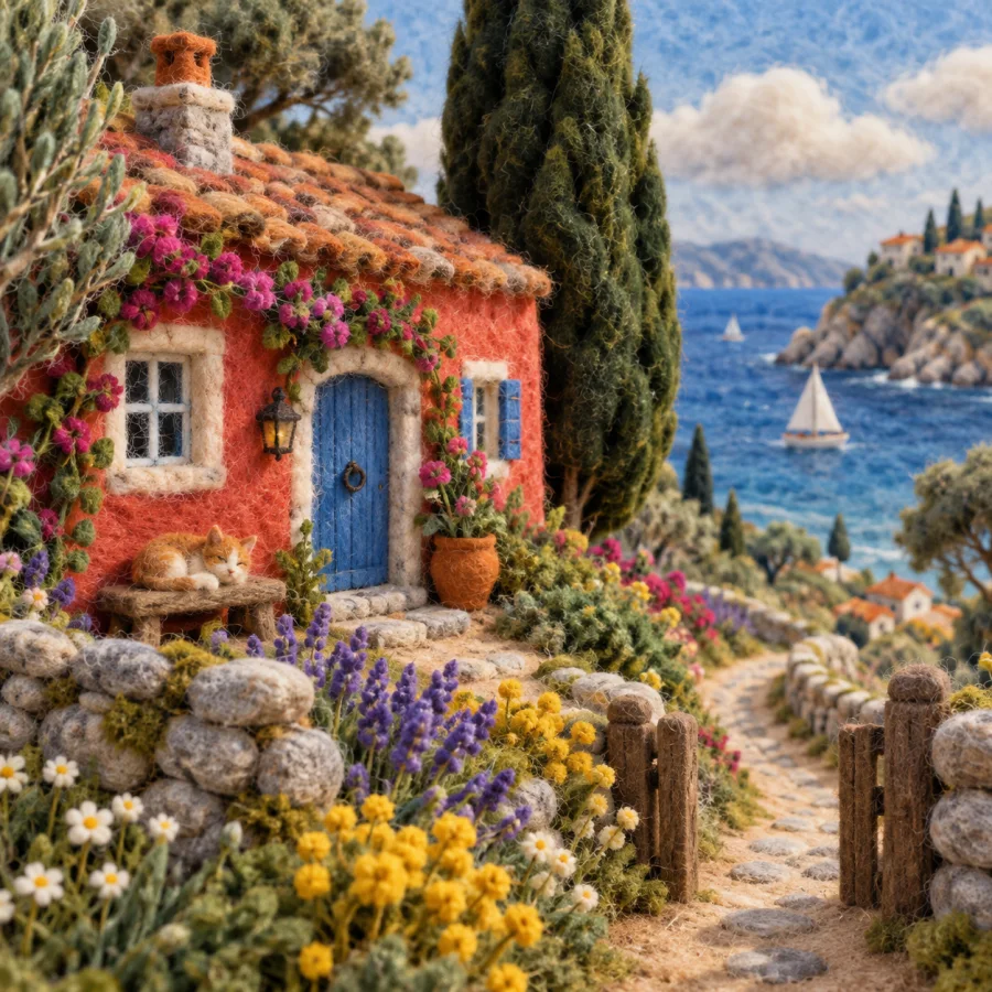 Needle Felt: A soft world of wool
