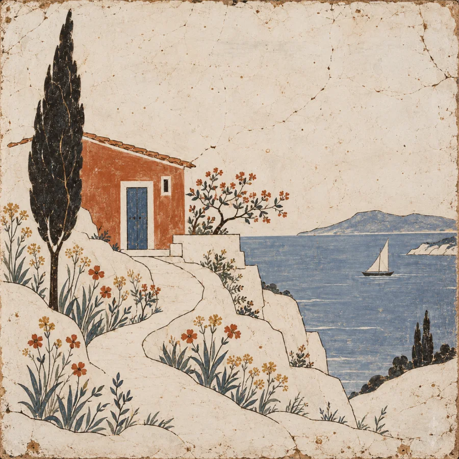 Greek White-Ground Painting: Delicate color on a pale vessel