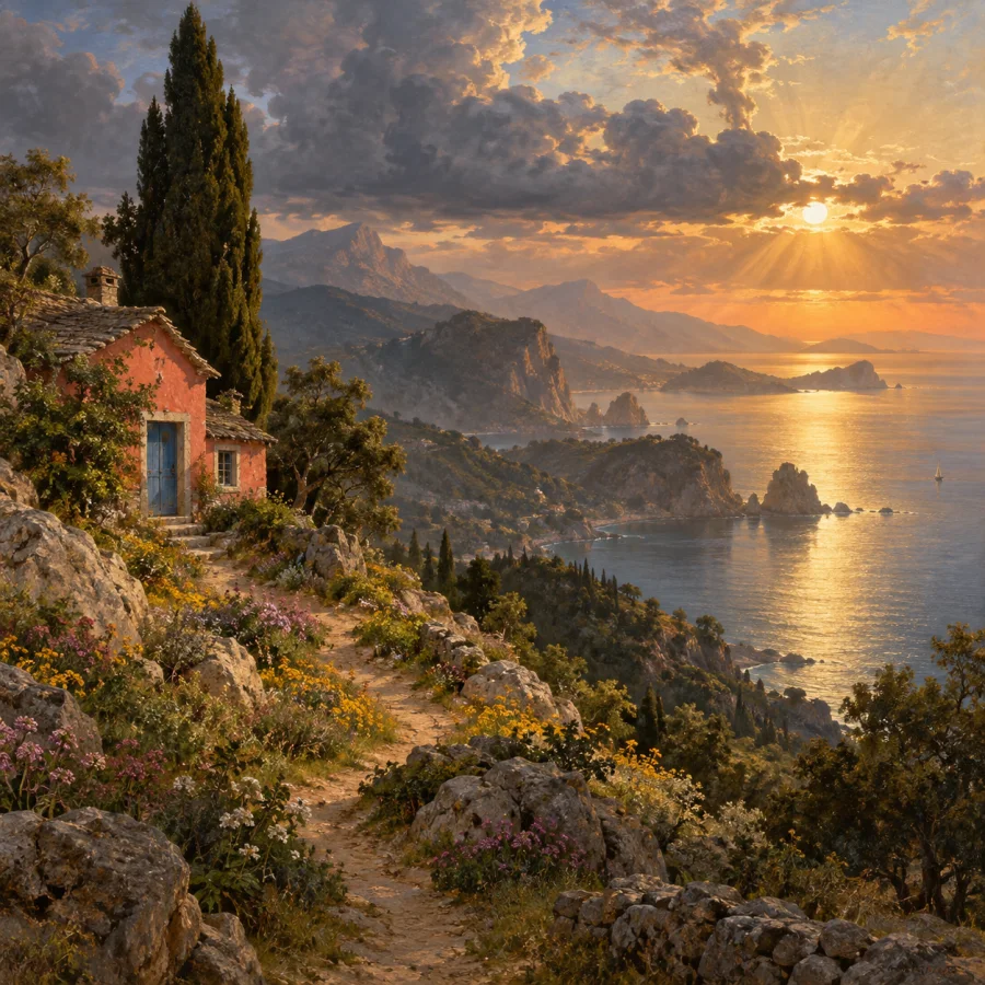 Hudson River School: Expansive nature in luminous detail