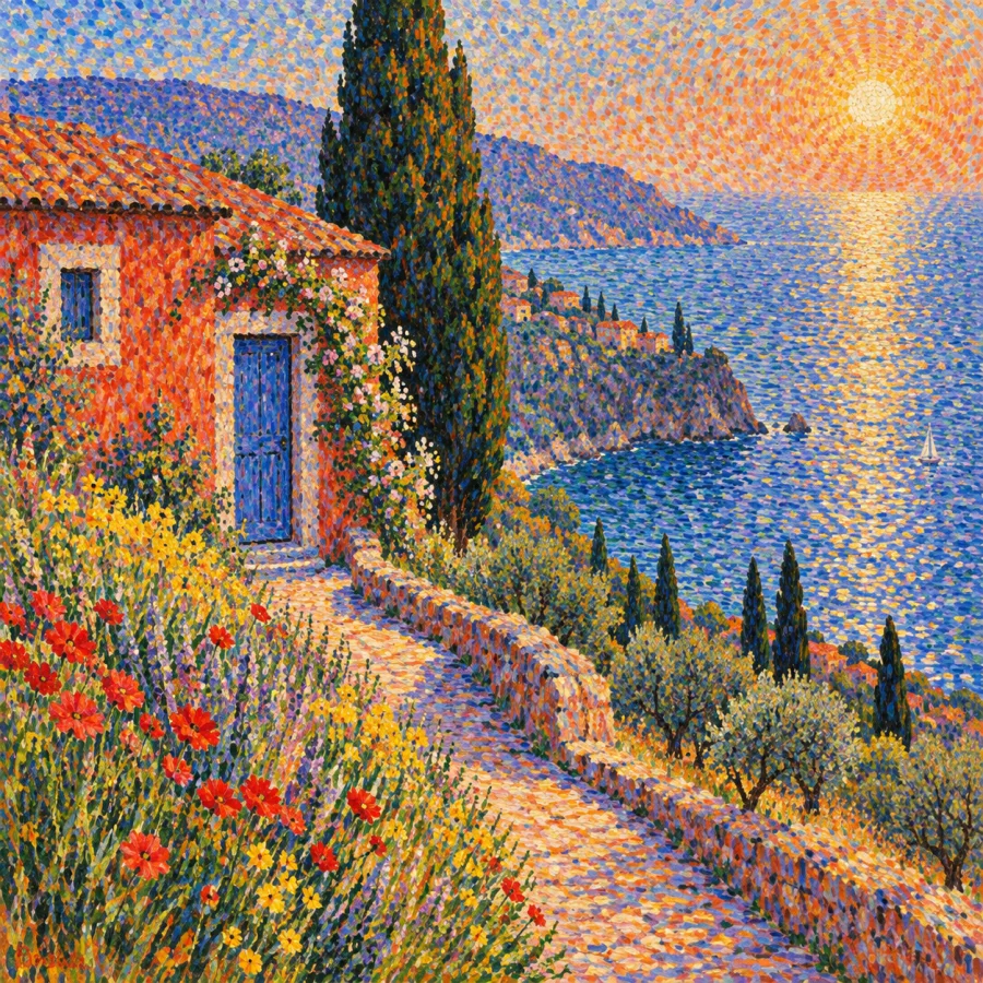 Italian Divisionism: Light woven from separate strokes