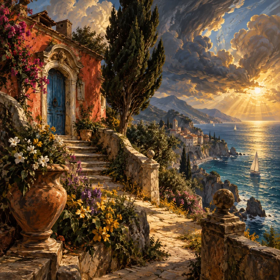 Theatrical Baroque: A scene arranged as a dramatic event