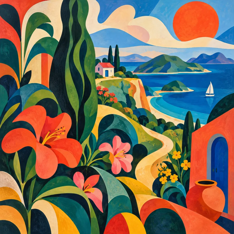 Antillean Modernist Painting: Tropical rhythms and transformed organic form