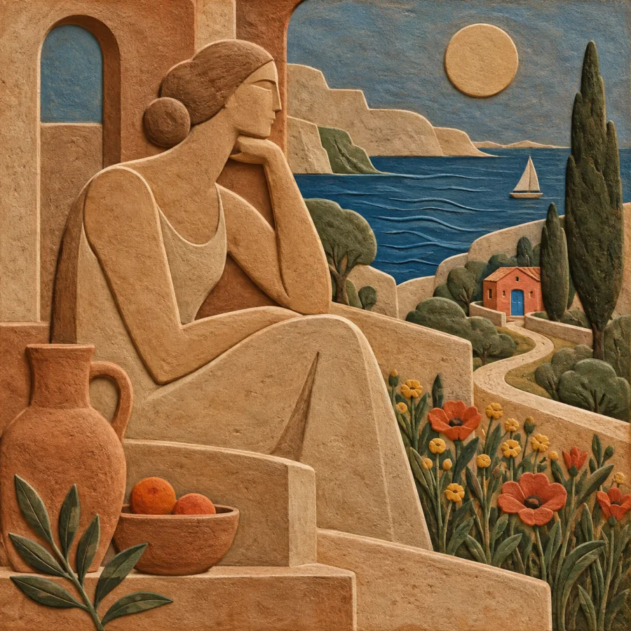 Baghdad Modernist Relief: Narrative forms compressed into sculptural rhythm