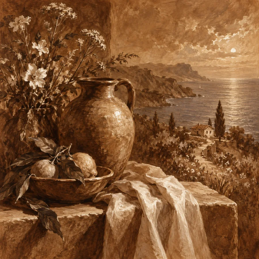 Brunaille Painting: Warm monochrome modeling