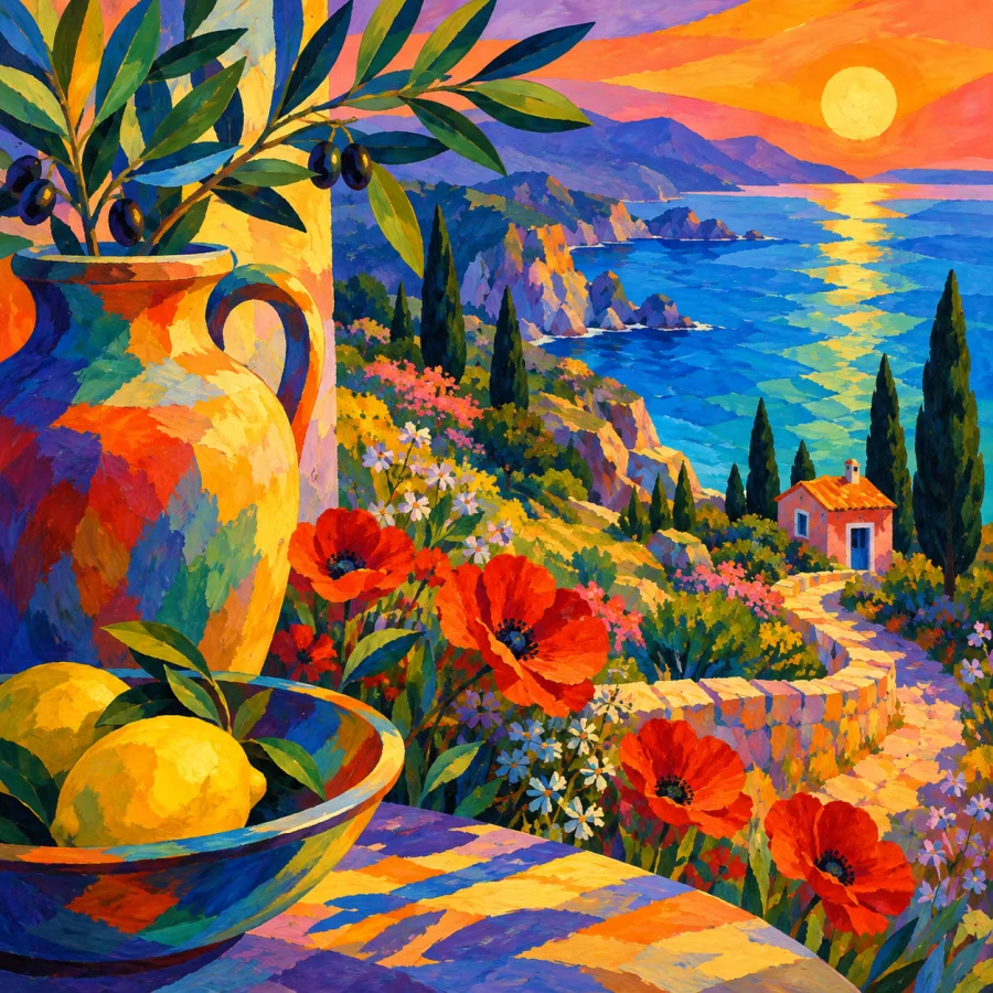 Cangiante Color Modeling: Shadows modeled through changing hues
