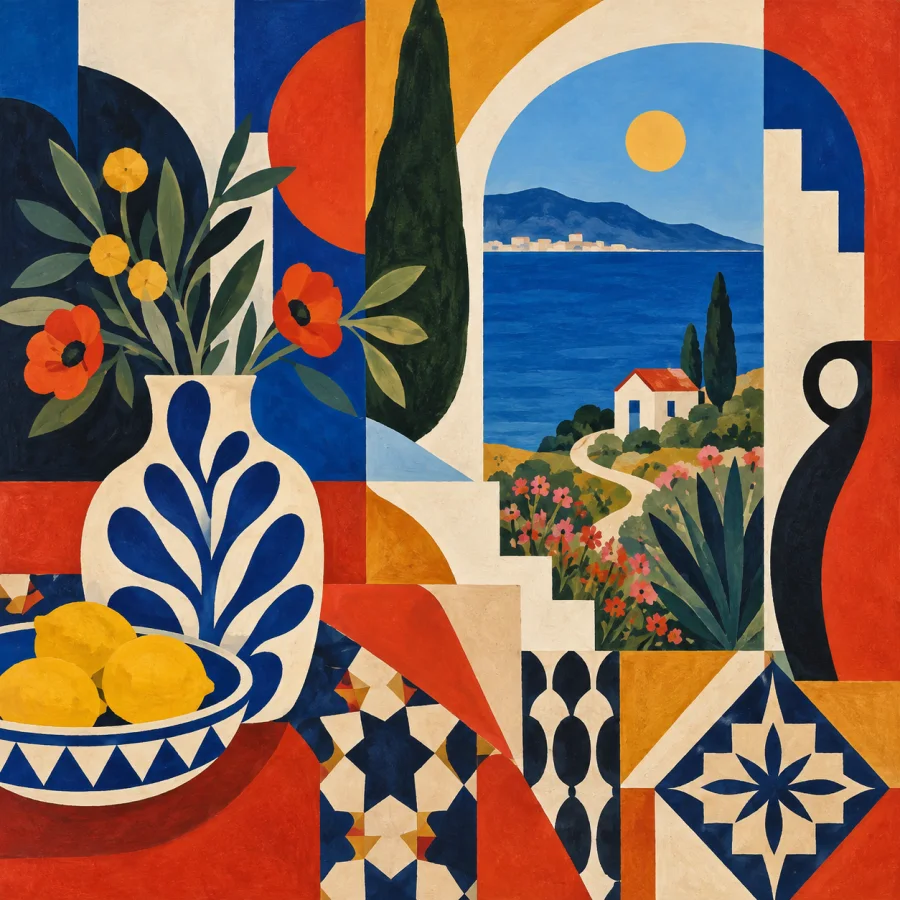 Casablanca School Modernism: Bold geometry and craft-informed abstraction