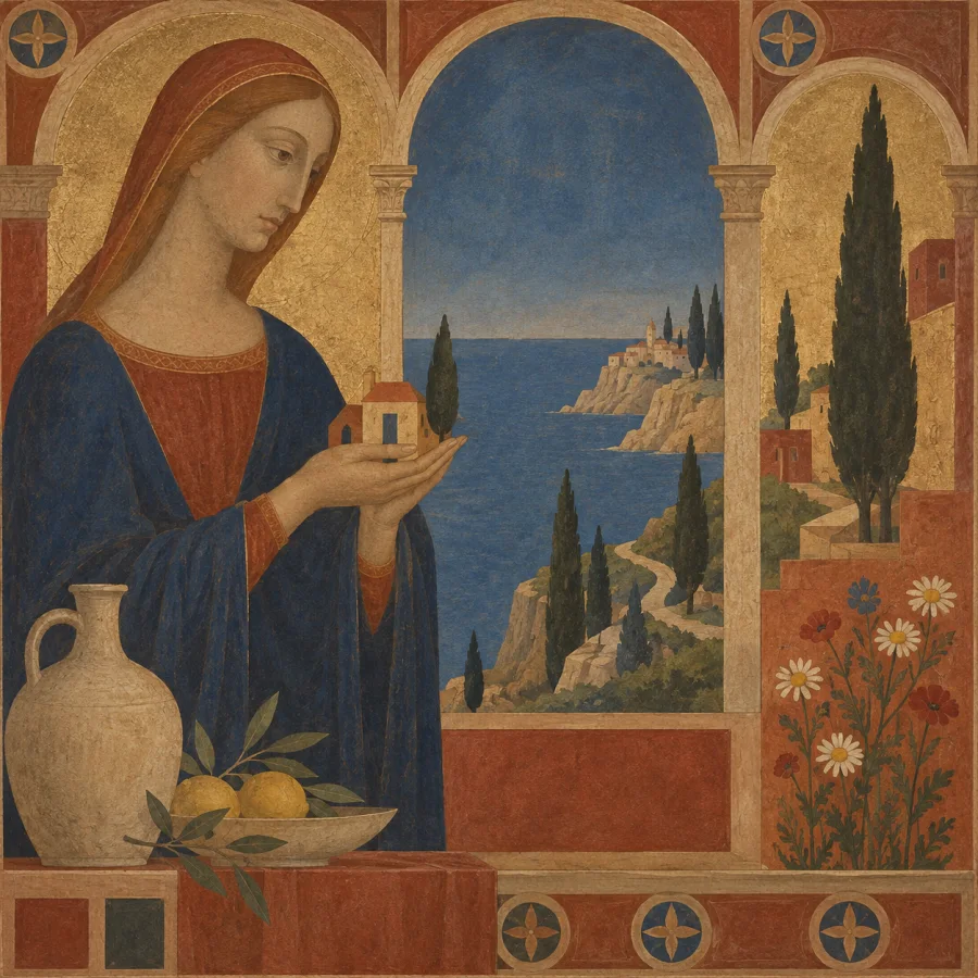 Florentine Trecento Painting: Weighty forms and architectural clarity