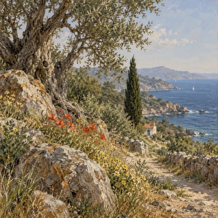 French Naturalist Painting: Observed life in unidealized daylight