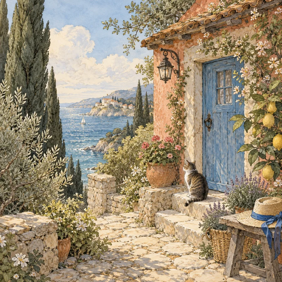 Golden Age Storybook Illustration: Fine ink detail and richly imagined atmosphere