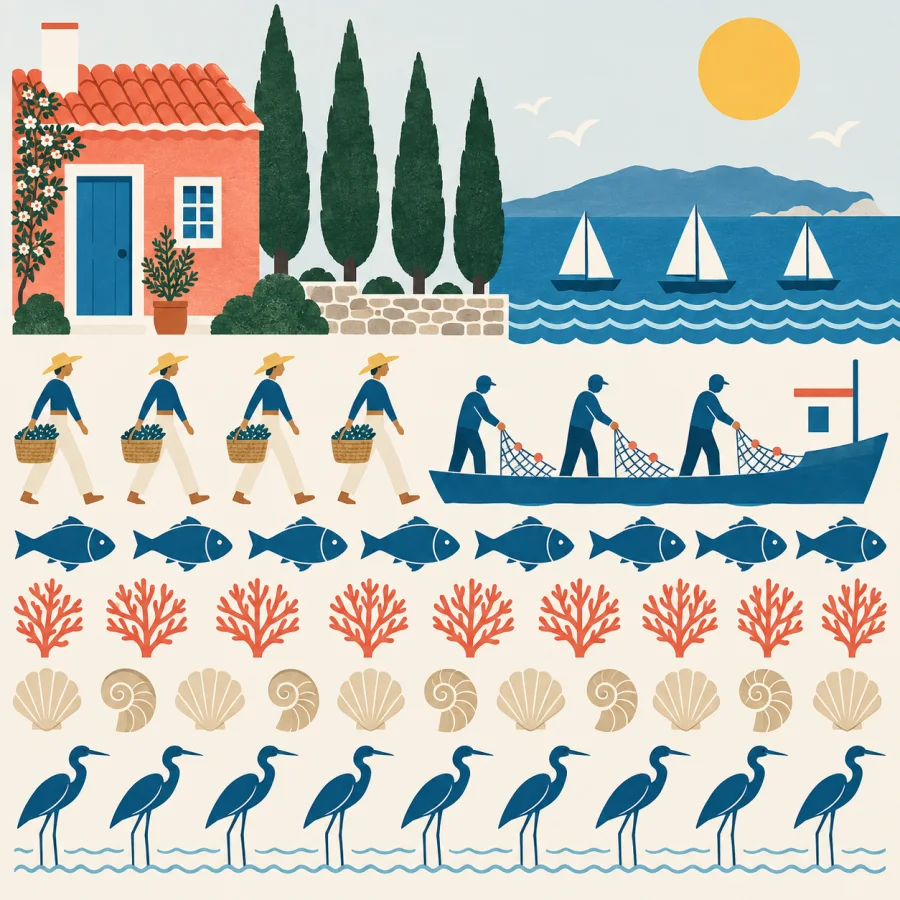 Isotype-Inspired Information Graphics: Repeated symbols creating visual meaning