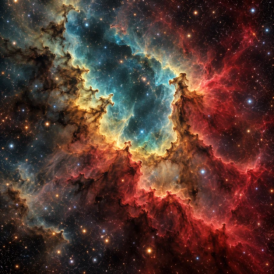 Narrowband Astrophotographic Color: Spectral channels transformed into luminous clouds