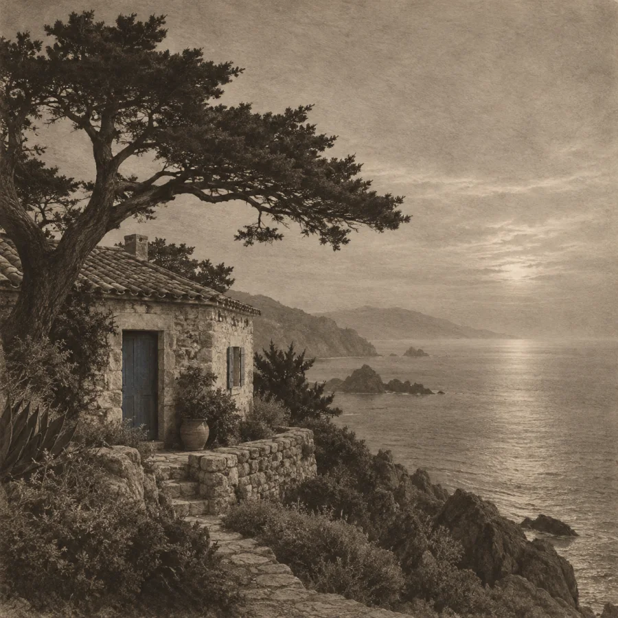 Platinum-Palladium Print: Matte depth and exceptionally subtle gray values