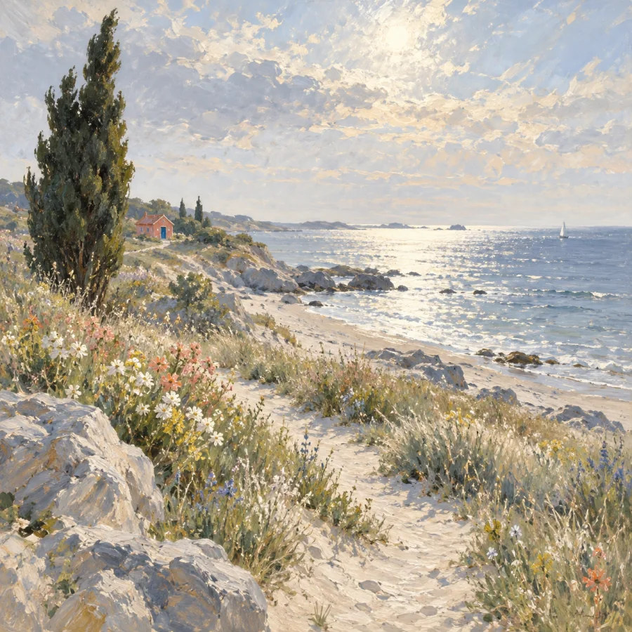 Skagen Painting: Pale coastal light and loose naturalism