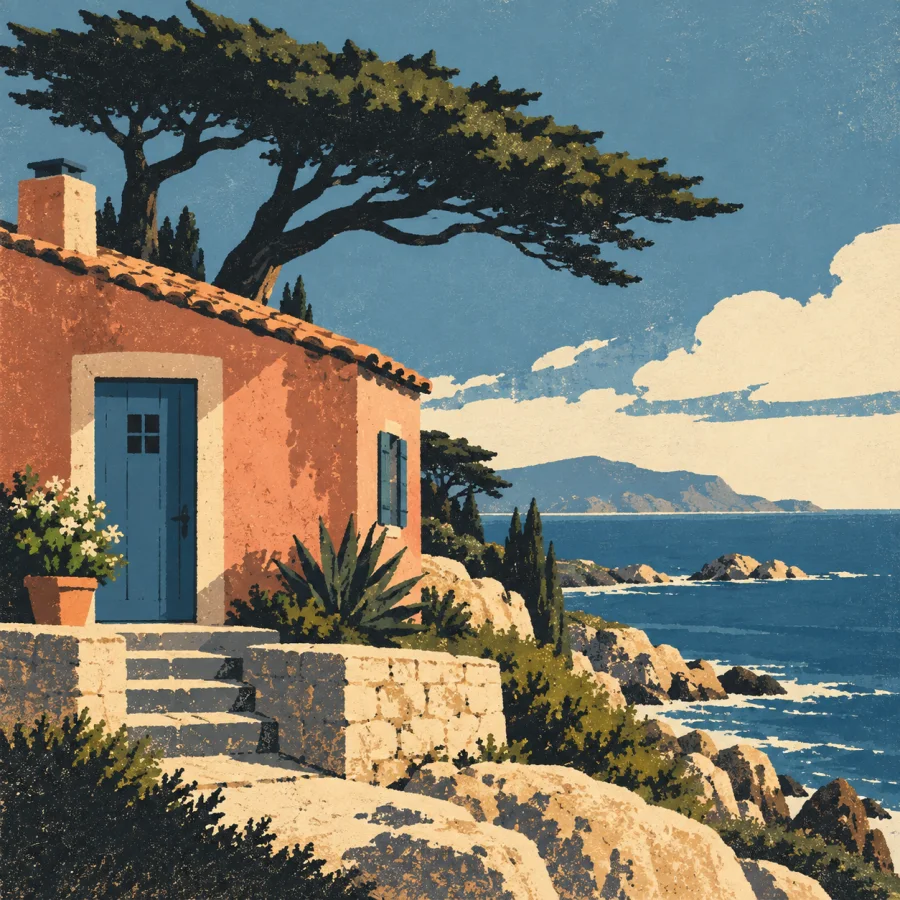 WPA-Inspired Poster: Strong silhouettes and economical printed color