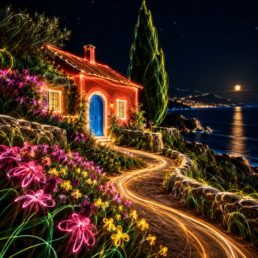 Light Painting: Drawing in the dark