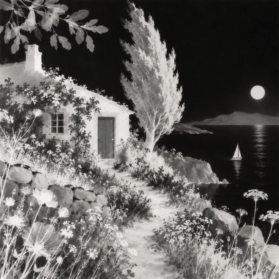 Photogram: Objects leave traces of light
