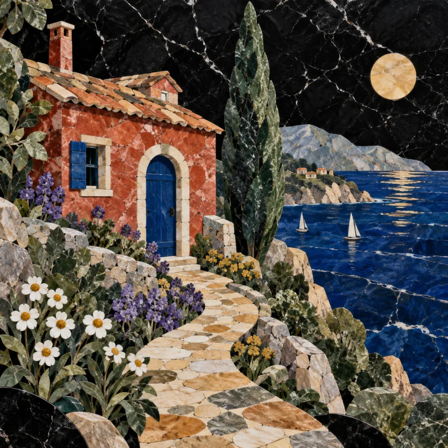Pietra Dura: Painting with polished stone