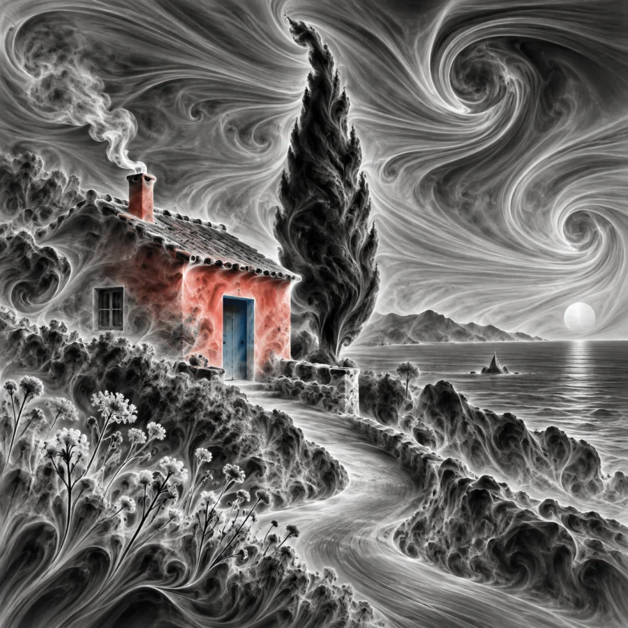 Schlieren Flow: Invisible currents become visible