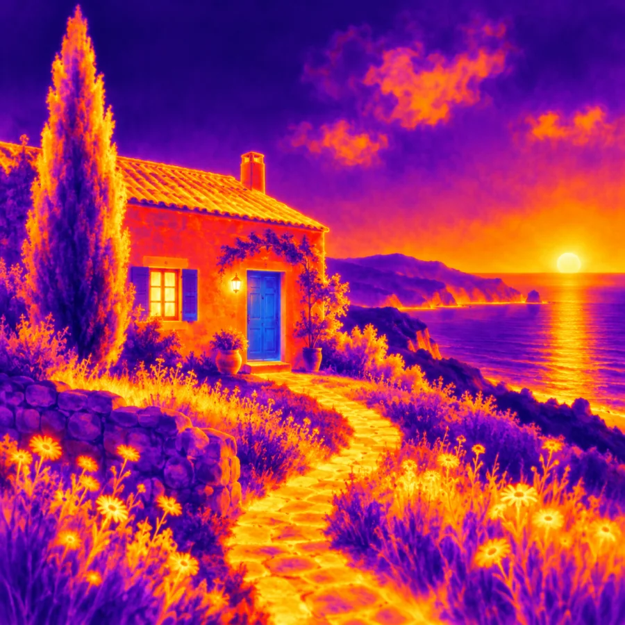 Thermal Vision: Heat becomes a color palette